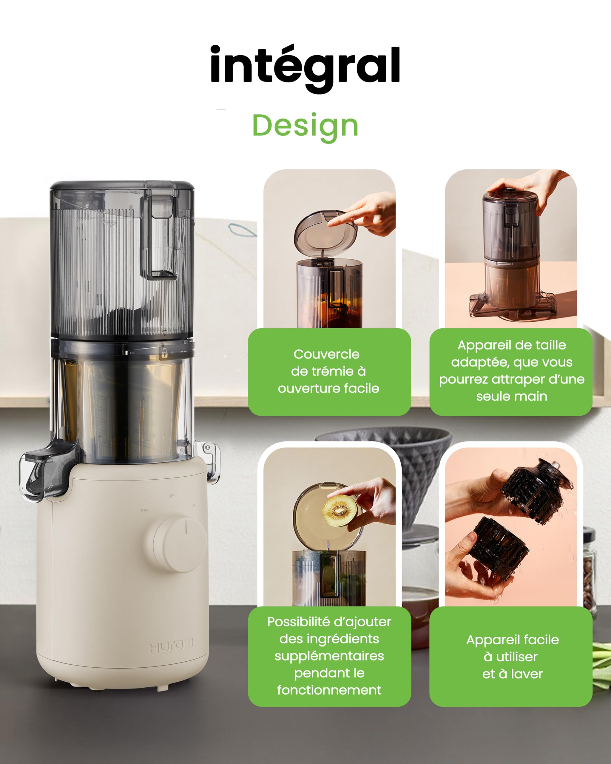 Hurom Slow Juicer H310 Electric Juicer Juicer Easy Clean Quiet